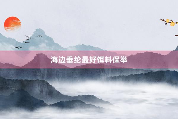 海边垂纶最好饵料保举